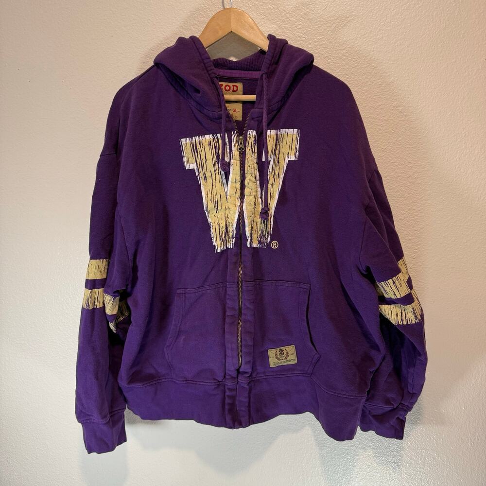 Vintage University of Washington zip-up hoodie size XL
